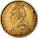 #1048148 Great Britain, Victoria, 1/2 Sovereign, 1892, Gold, Au, Km766