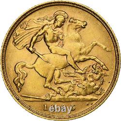 #1210106 Great Britain, Edward VII, 1/2 Sovereign, 1905, Gold, MS, KM804