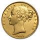 1838-1874 Great Britain Gold Sovereign Victoria Shield Reverse Au Sku#34018