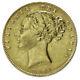 1844-1873 Great Britain Gold Sovereign Victoria Shield Avg Circ Sku #14469