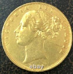 1854 Great Britain Gold Sovereign