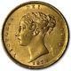 1870 Great Britain Gold 1/2 Sovereign Victoria Au (die#70) Sku#45008