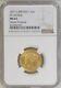 1871 Great Britain Gold St. George Sovereign R. M. S. Douro Shipwreck Ngc Ms 63