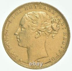 1879 Great Britain 1 Gold Sovereign Better Date 1834