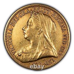 1893 Great Britain 2 Pounds Double Sovereign Gold Coin 0.471 AGW SKU-G2349
