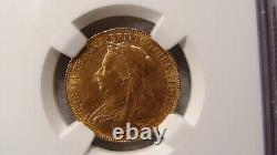 1900 GREAT BRITAIN NGC MS61 ONE SOVEREIGN GOLD 1Sov Coin PRICED TO SELL