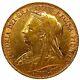 1900 Great Britain One Sovereign Gold Coin Km #785