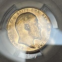 1907 Great Britain Gold Sovereign Edward VII MS-62 PCGS