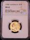 1908p Australia Gold Sovereign Ngc Ms63 Bright Great Luster Just Graded Pq #g365