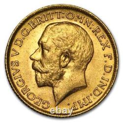 1912 Great Britain Gold Sovereign George V BU SKU#188079