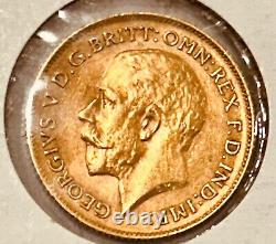 1912 Great Britain Sovereign Gold Coin King George V