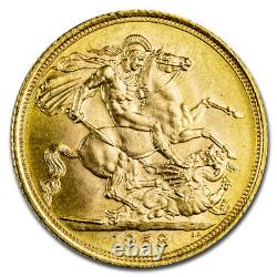 1958 Great Britain Gold Sovereign Elizabeth II BU SKU#212961