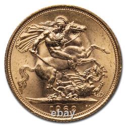 1962 Great Britain Gold Sovereign Elizabeth II BU SKU#212960