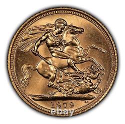 1979 Great Britain Sovereign Gold Coin. 2355 AGW SKU-G1941
