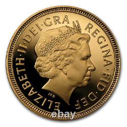 1980-2014 Great Britain Gold 1/2 Sovereign Elizabeth II BU/Proof SKU #40407