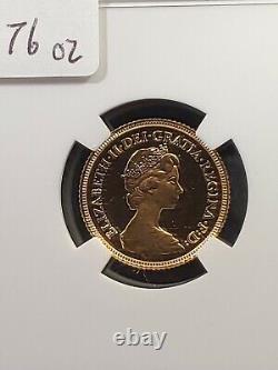 1983 Gold Great Britain Proof Half Sovereign Ngc Pf 67 Cameo