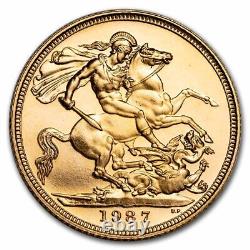 1987 Great Britain Gold Sovereign Proof SKU#243550