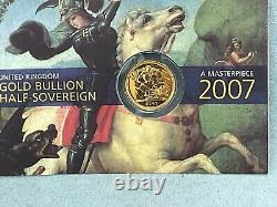 2007 Great Britain Gold Half Sovereign Elizabeth II BU