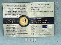 2007 Great Britain Gold Half Sovereign Elizabeth II BU