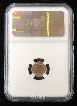 2009 Great Britain UK Gold Quarter 1/4 Sovereign NGC MS69 50,000 Minted