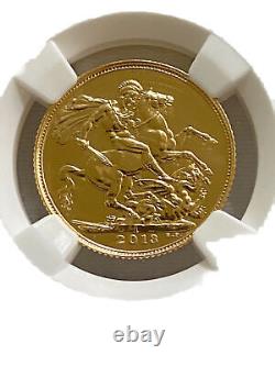 2013I India GOLD Sovereign. NGC MS69. Great Luster Beautiful Coin. India Mint