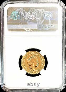 2021 Gold Great Britain 1 Sovereign Coin Ngc Mint State 67 Deep Proof-like