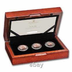 2024 Great Britain Gold Sovereign 3-Coin Proof Set SKU#286407