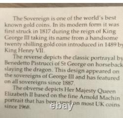 BEAUTIFUL 1980 Great Britain PROOF Coin Gold Sovereign