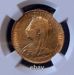 Great Britain 1898 Sovereign NGC XF45 Gold (London Mint)