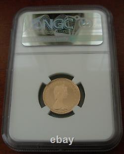 Great Britain 1984 Gold 1/2 Sovereign NGC PF70UC