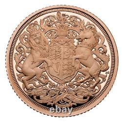 Great Britain 2022 3.994g Gold Queen Elizabeth II Memorial Half Sovereign PF