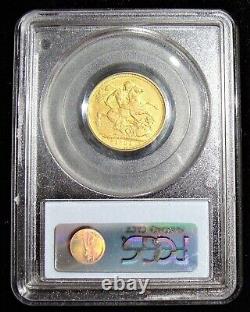 Great Britain George IV gold Sovereign 1821 XF45 PCGS